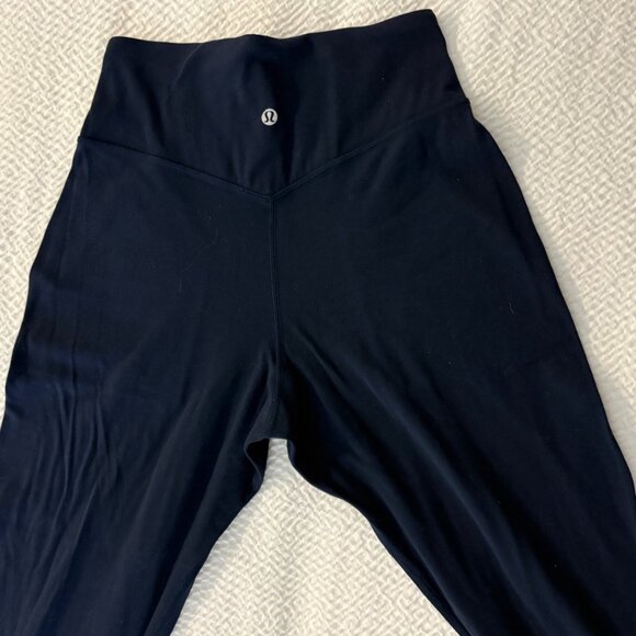 EXCELLENT Lululemon Align Jogger Crop 23" Yoga Leggings True Navy Size 4 - Picture 5 of 10